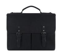 Bugatti Luca Briefcases Messenger Leather 39 cm Laptop compartment black