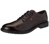 bugatti Man Business lace Shoe, Black, 45, Dark Brown, 10.5 UK