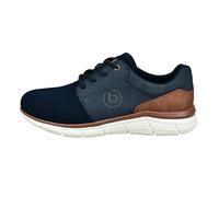 bugatti Man Men's Low-Top Trainers, Interchangeable Footbed, 4100 Dark Blue, 7 UK