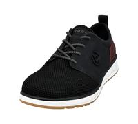 bugatti Man Men's Low-Top Trainers, Interchangeable Footbed, Black 1000, 8 UK