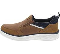 bugatti Men Bequeme Schnürschuh Memory Foam Elegante Casual Easy Fit Sneaker aus Austauschbaren Einlegesohlen Loafer, Cognac, 7 UK
