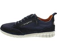 bugatti Men's 321-AKM03 Lace-Up Shoes, 43 EU, Dark Blue Dark Blue, 9 UK
