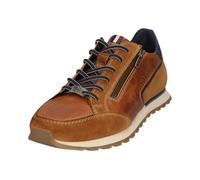 bugatti Men's 332-AOS61 Low Shoes, Black/Cognac, 46 EU, Black Cognac, 12 UK