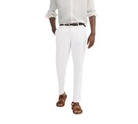 bugatti Men's 4380-76108c Trouser, 10-White, 38 W/32 L