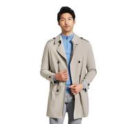 bugatti Men's 533500-59010 Coat, Light grey-210, 106 cm