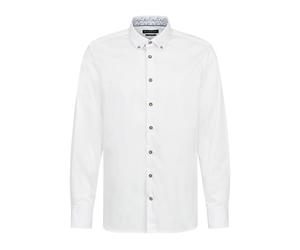 bugatti Men's 9350-78500c Button Down Shirt, 10-White, M