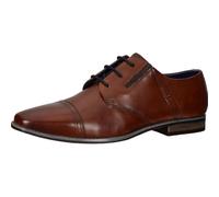 bugatti Men's Armo Comfort Low lace-up Shoes, Cognac, 10.5 UK