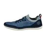 bugatti Men's Bimini Loafer, Blue, 7.5 UK