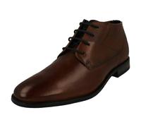 Bugatti Mens Bugatti Formal Lace Up Ankle Boots 311-AFY30-4100 - Cognac - UK 9.5