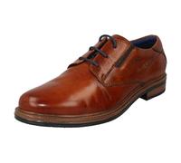 Bugatti Mens Bugatti Lace Up Smart Casual Shoes 313-A8Z01-4000 - Cognac - UK 9.5