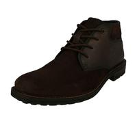 Bugatti Mens Bugatti Stylish Smart Casual Ankle Boots 331-ACC30-3410 - Dark Brown - UK 9.5