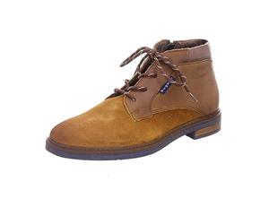 bugatti Men's Business Leather Shoes with Durable Impregnation and Extra Wide fit, Cognac2, 10.5 UK