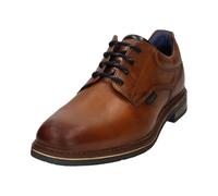 bugatti Men's Business Leather Shoes With Durable Impregnation and Extra Wide Fit Low lace-up shoes
