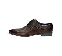 bugatti Men's Business Low Shoe Made Leather, Derby in Minimalist Design, Brown, 9 UK