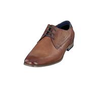 bugatti Men's Business shoe made of leather, Derby with two-tone finish, Brown, 11 UK