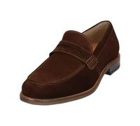bugatti Men's Business Shoes, Men's Lace-Up, Dark Brown 6100, 10 UK