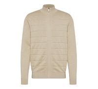 bugatti Men's Cardigan, BEIGE-30, S