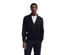 bugatti Men's 7600-95512 Cardigan Sweater, Marine-390, XL