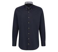bugatti Men's Casual Shirt 1:1 Sleeve, Blue, XL