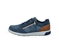 bugatti Men's Classic Zip Element Logo on The Side Trainers, Blue, 46 EU, Blue, 12 UK
