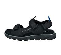 bugatti Men's Creek Sandal, Black, EU 46, black, 12 UK