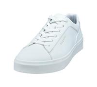 bugatti Men's Modischer Sneaker mit Schlichtem Design und Vielseitiger Tragbarkeit Lace-up, White, 6.5 UK