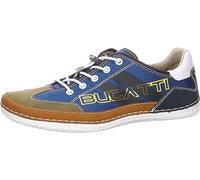 bugatti Men's Fashionable Casual Sneaker with Logo Details and Flexible Sole, Multicolored, 7.5 UK