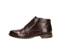 bugatti Men's Lace-up Boot mit Handfinish Fashion, Dark Brown, 9.5 UK