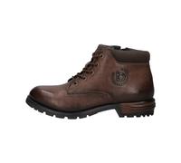 bugatti Men's Lace-Up Boots, Men's Boots, Interchangeable Footbed, Dark Brown 6100, 11 UK