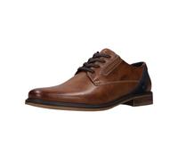 bugatti Men's Lace-Up Shoe 335ATF025000-6300 Wide Normal Lacing, Cognac, 11 UK
