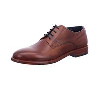 bugatti Men's Livorno Flex Evo Lace-up, Cognac, 8 UK