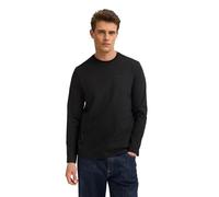 bugatti Men's Long-Sleeved Cotton Sweatshirt, 290-black, M
