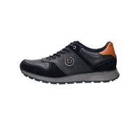 bugatti Men's Low-Top Trainers, Men's Low Shoes, Interchangeable Footbed, Dark Blue Dark Blue, 7 UK
