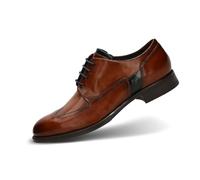bugatti Men's Marillo Lace-Up Shoes, Cognac, 8 UK