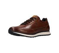 bugatti Men's Mid-Top Trainers 335A021Y5000-1000 Wide Normal Lacing, Cognac, 7 UK
