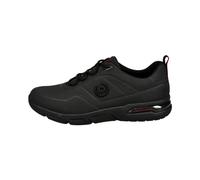 bugatti Men's Nubola II Sneakers, Black, 7.5 UK