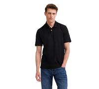 bugatti Men's Polo 1:2 Sleeve, Black-290, XL