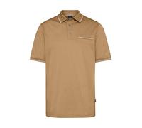 bugatti Men's Polo Shirt, 1:2 Sleeve, Cognac-70, XL
