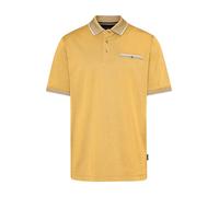 bugatti Men's Polo Shirt, 1:2 Sleeve, Yellow-630, XL