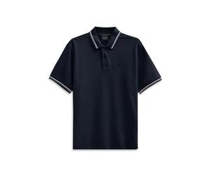 bugatti Men's Polo Shirt Cotton Modern Fit Basic, 390-navy, XL
