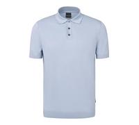 bugatti Men's Polo Shirt Knitted Short Sleeve Regular Fit, 330-blue-grey, 3XL