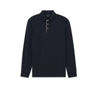 bugatti Men's Polo Shirt Long Sleeve 8130-15030E Modern Fit Cotton, 390-navy, XXL