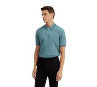 bugatti Men's Polo Short Sleeve Modern Elegant Cotton Classic Comfortable Summer Casual, 550-Bottle Green, M