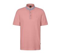 bugatti Men's Polo Short Sleeve Modern Elegant Cotton Classic Comfortable Summer Casual, 940 Coral, XXL