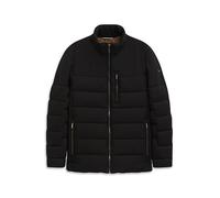 bugatti Men's Quilted Jacket Transition Jacket Autumn Spring Basic All-Year, 290-black, 40