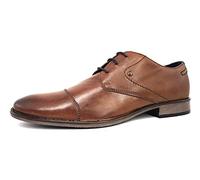 Bugatti Men's Rinaldo Eco Oxford Flat, Cognac, 7.5 UK