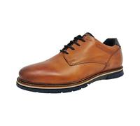 bugatti Men's Sammy Comfort Lace Up Shoes, Cognac, 46 EU, Cognac, 12 UK