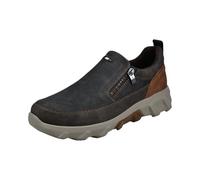 bugatti Mens Slip On 321-AU761, Dark Brown, 43, Dark Brown, 9 UK