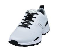 bugatti Men's Sneaker für Herren Komfortable Atmungsaktive Schuhe mit Perforierter Zunge Innenfutter, Hohe Luftzirkulation und Maximale Bequemlichkeit, White, 9.5 UK