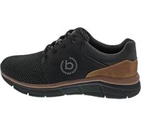 bugatti Men's SOA Sneaker, Black, 12.5 UK